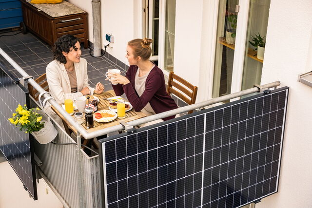 Erneuerbare Energien: Balkon-PV