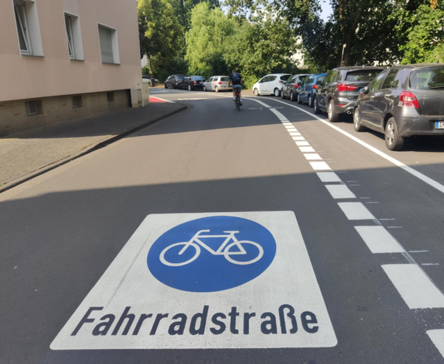 Verkehrsversuch Anlagenring