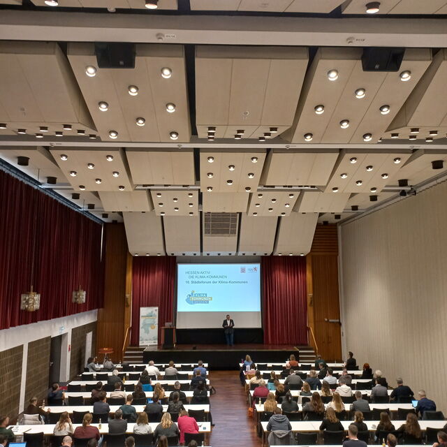 Saal der Kongresshalle Gießen
