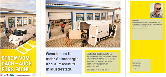 Vorschau Informations- bzw. Veranstaltungsflyer: Zielgruppe Unternehmen