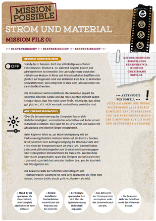 MissionFile zu Strom